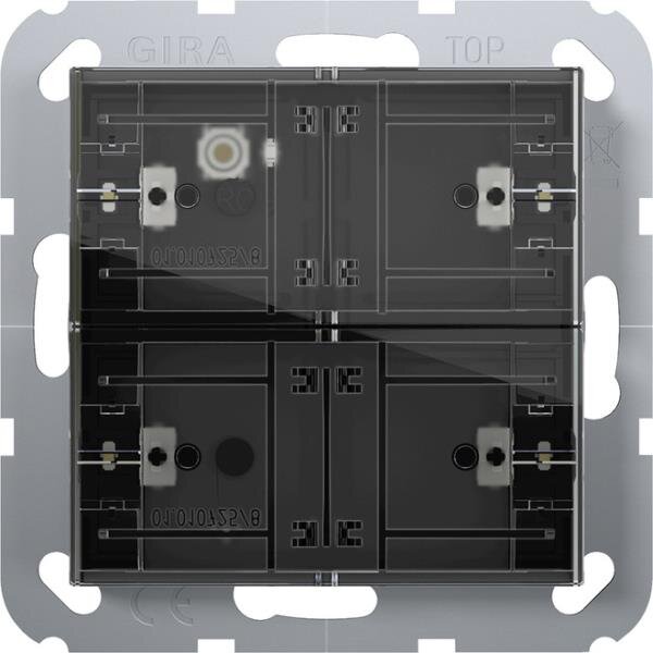 GIRA Tastsensor 504200 4 Komfort 2f KNX System 55