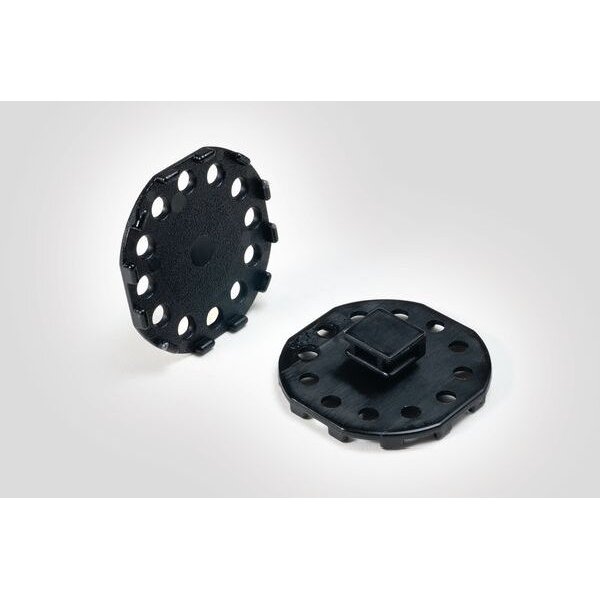 HellermannTyton Sockel PMB5-PA66HS-BK für Pastenkleber