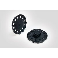 HellermannTyton Sockel PMB5-PA66HS-BK für Pastenkleber