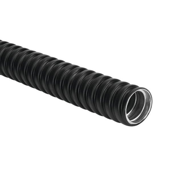 HellermannTyton Metallschlauch PCS75-GS/PVC-BK-10M HelaGuard