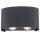 Neuhaus LED-Wandleuchte LB22 4,5W 410lm 3000K anthrazit Metall 110°