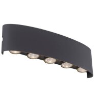 Neuhaus LED-Wandleuchte LB22 10W 960lm 3000K anthrazit...