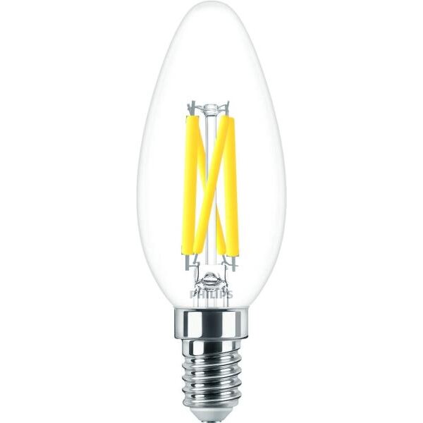 Philips LED-Leuchtmittel MAS LEDCandleDT3.4-40W E14 927 B35CL G