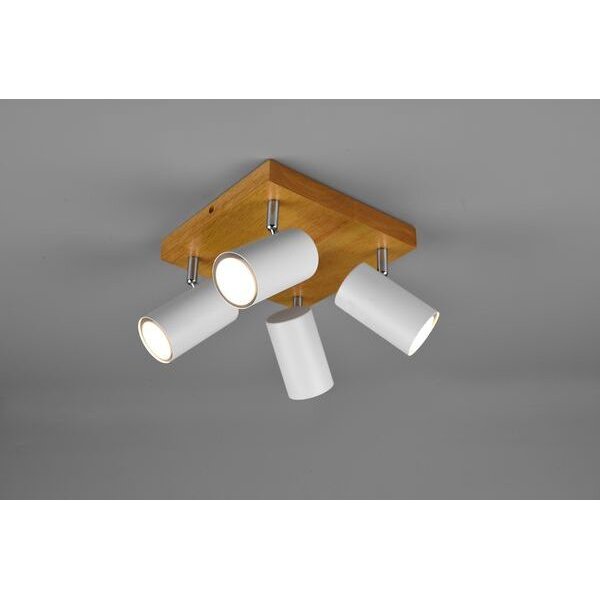 Trio Leuchten Deckenleuchte LB22 MARLEY 4xGU10 o.LM B:22xH:16x L:22cm