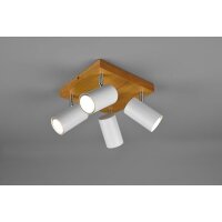 Trio Leuchten Deckenleuchte LB22 MARLEY 4xGU10 o.LM...