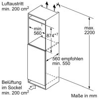 Siemens Einbau-Kühlschrank bC KI21R2FE0 iQ300