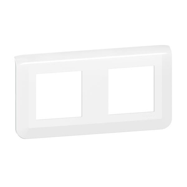 Legrand Rahmen Mosaic 2x2-mod.horizontal ultrws.