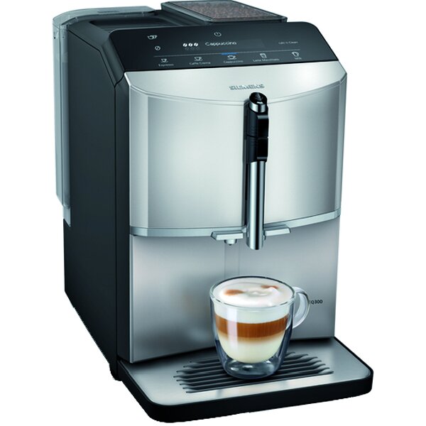 Siemens Kaffeevollautomat ABAKUS TF303E07 EQ300 inox silber metallic