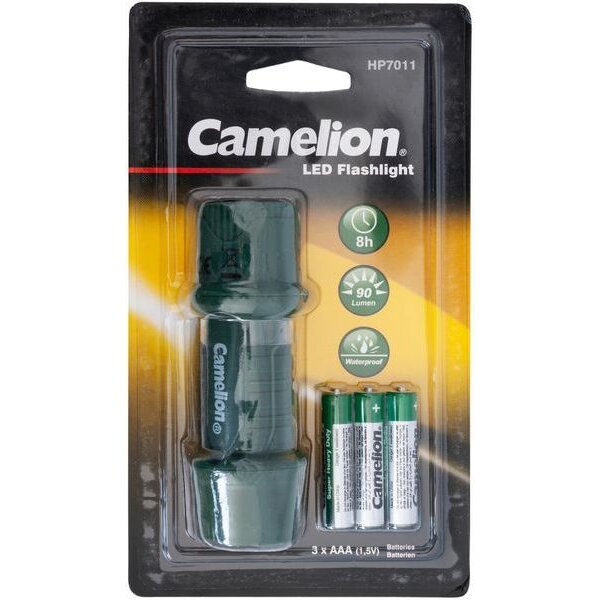 Hückmann LED Taschenlampe HP7011 Camelion TravLite