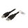 DNTE USB2.0 Anschlusskabel A-B St.-St. 1,8m schwarz Premium