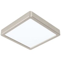 EGLO LED-Deckenleuchte LB24 Fueva 5 210x210mm Nickel-M....