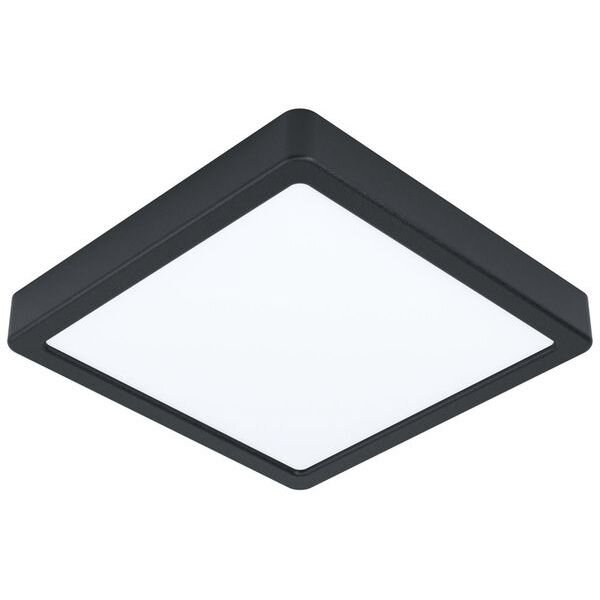 EGLO LED-Deckenleuchte LB24 Fueva 5 210x210mm schwarz 3000K