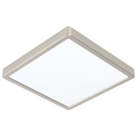EGLO LED-Deckenleuchte LB24 Fueva 5 285x285mm Nickel-M....
