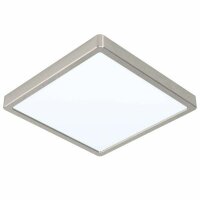 EGLO LED-Deckenleuchte LB24 Fueva 5 285x285mm Nickel-M....
