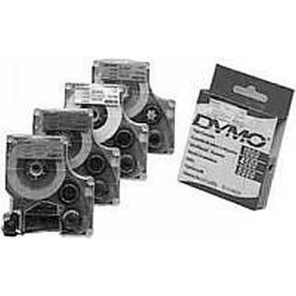 DYMO Schriftband 45800 19mm 7m schwarz auf transparent