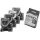 DYMO Schriftband 45800 19mm 7m schwarz auf transparent