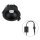 EVN LED-Deckeneinbaustrahler LB24 6W 3-57K 430-510lm IP54 dim rund schwarz