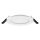 EVN LED-Einbauleuchte 5W 415/470lm 3K/4K IP54 inkl NG rund ws