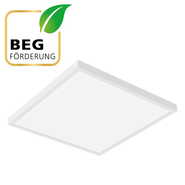 EVN LED-Einbauleuchte LB24 20-50W 3000/4000K IP40 quad schaltb ws