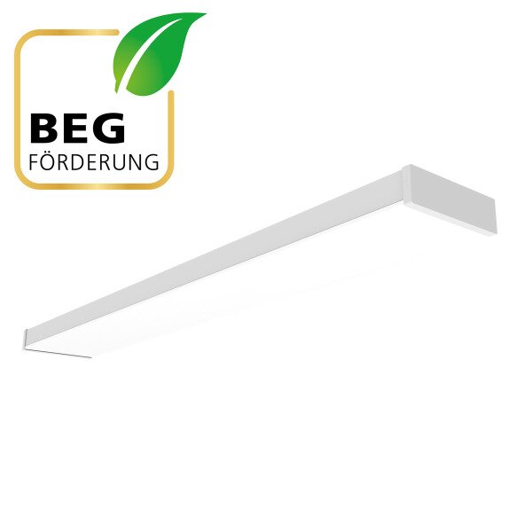EVN LED-Deckenleuchte 21/27/32/37W 3/4K IP40 rechteckig weiß