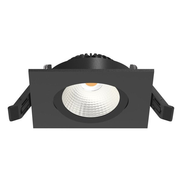 EVN LED-Einbaustrahler LB24 6W 3000K 683lm dim quad swb schwarz
