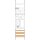 F-Tronic Zählerfeld ER6DS-16 1-feldrig H=1050mm 1-eHZ 16mm²