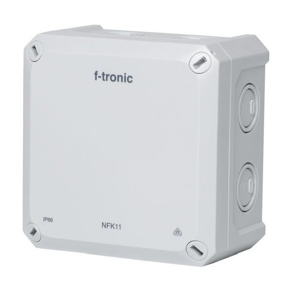 F-Tronic FR-Abzweigkasten 110x110x67mm Öffnung IP66 PS gr NFK11gr