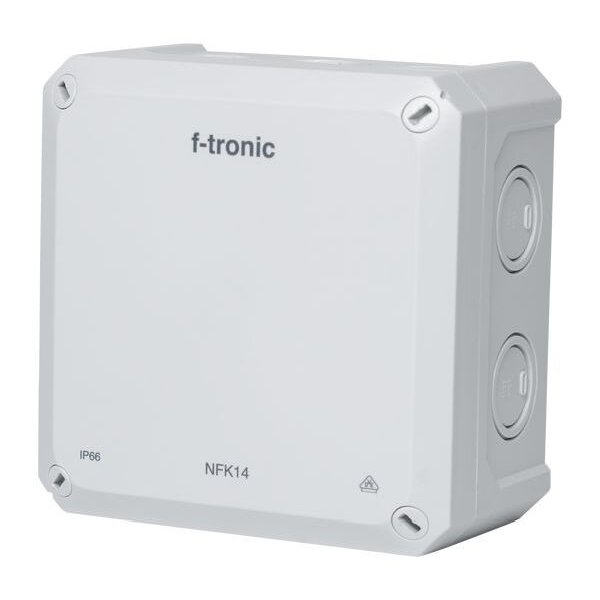F-Tronic FR-Abzweigkasten 140x140x81mm Öffnung IP66 PS gr NFK14gr