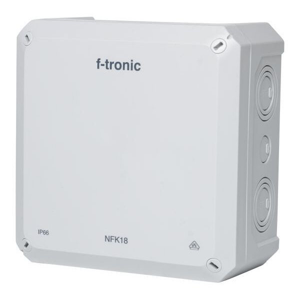 F-Tronic FR-Abzweigkasten 180x180x93mm Öffnung IP66 PS gr NFK18gr
