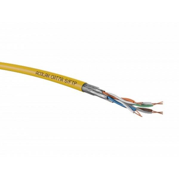 Acome Datenkabel Cat7A 1500MHz 25Gb Dca ACOLAN 4P22 S/FTP LSHF gelb TR1000