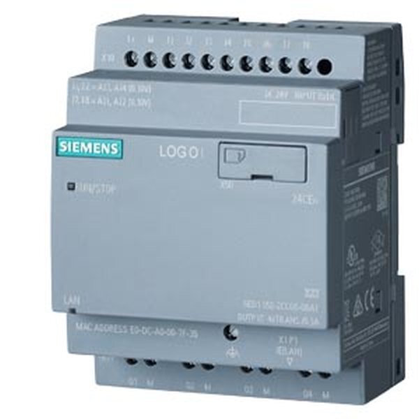 Siemens Logikmodul 6ED1052-2CC08-0BA2 LOGO! 24 CEo