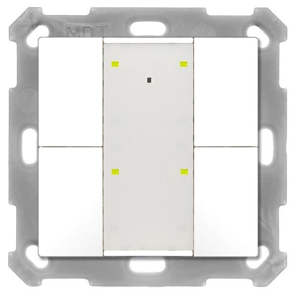 MDT Taster Plus TS 55 4-fach reinweiß glänzend