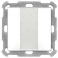 MDT Taster 55 2-fach reinweiß matt