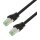 High Patch Nambo Patchkabel Cat.6A schwarz 4P26 TPE-LSZH S/FTP 2xRJ45 2m