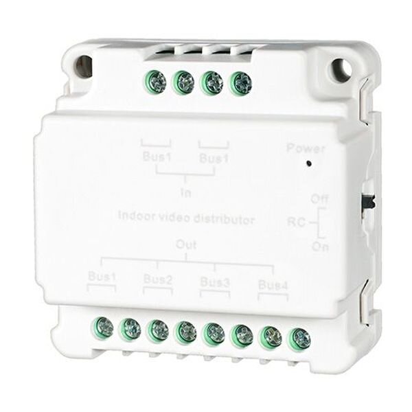 HHG Bus-Video-Verteiler zum Koppeln von max. 4 Monitoren