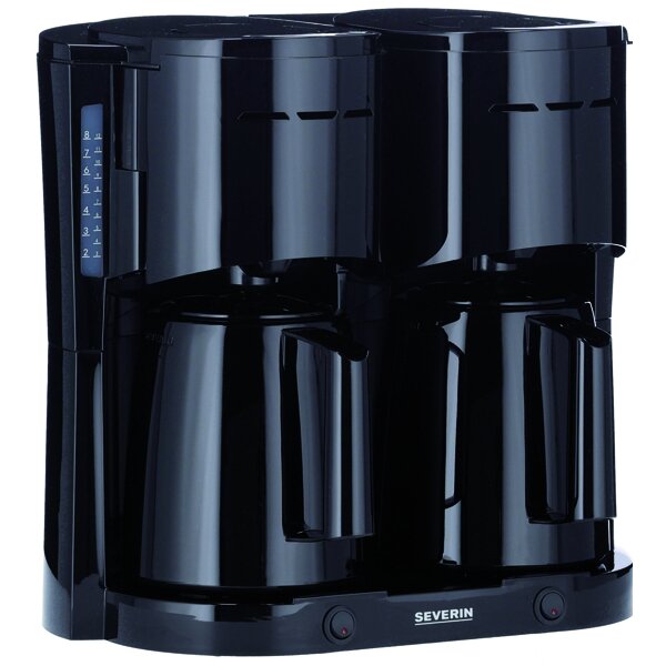SEVERIN Kaffeeautomat KA9315 sw thermo duo