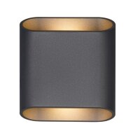 LCD LED-Wandleuchte LB24 10W 1000lm 2700/3200/4000K IP54...