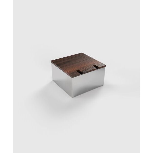 BS Bodensteckdose mit Deckel Alu Natur 1x Schuko 2f RJ45