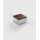 BS Bodensteckdose mit Deckel Alu Natur 1x Schuko 2f RJ45