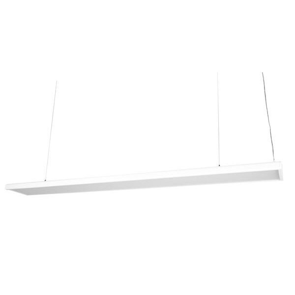 DieFra LED-Pendelleuchte Sky 40/60W 150cm 3720-6000lm IP20 weiß