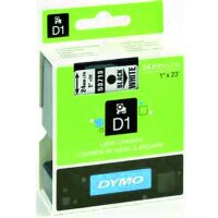 DYMO Schriftband 53713 24mm 7m schwarz auf weiss