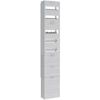 ABN Verteilerfeld 1V5 1APZ2 2RfZ1 60TE BxH:250x1350mm