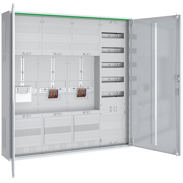ABN Zählerschrank 3Pkt 2Z 1R 1V 1APZ HLAK/Kanal