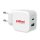 SCMP USB-Ladegerät ROLINE 2-Port Typ-A QC3.0 Typ-C PD 20W