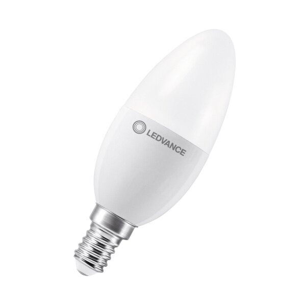 LEDVANCE LED-Leuchtmittel LB24 LED CLB40 DIM 4.9W 827 FR E14 P