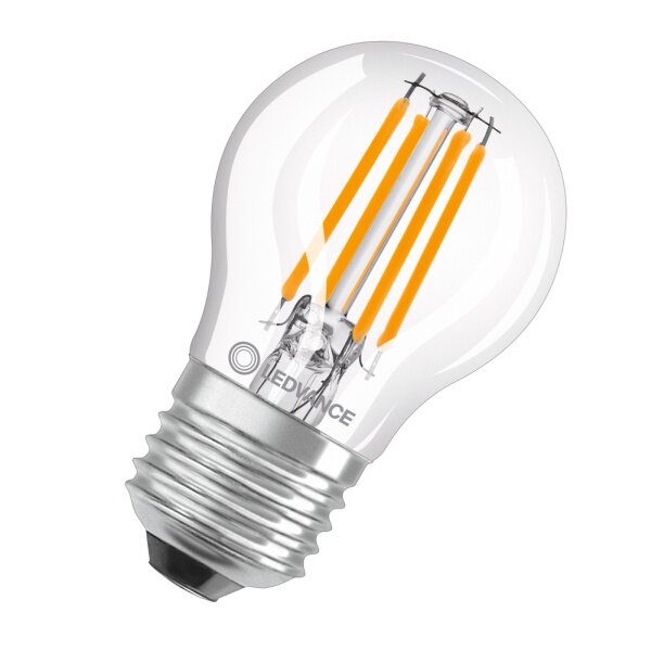 LEDVANCE LED-Leuchtmittel LED CLP60 5.5W 827 FILCL E27 P