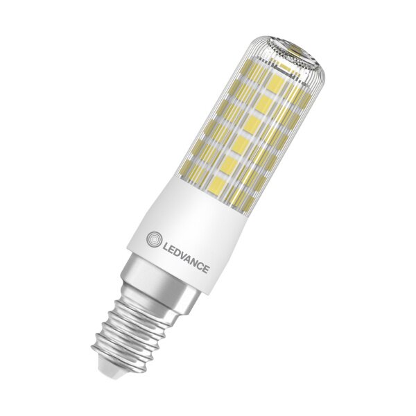 LEDVANCE LED-Leuchtmittel LB24 LED TSLIM 60 DIM 6.5W 827 CL E14 P