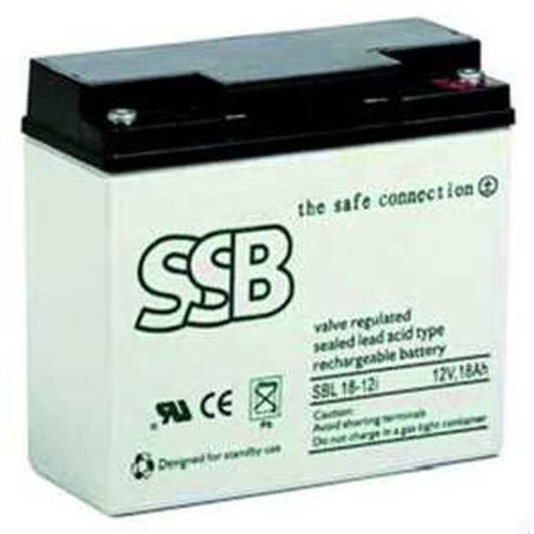 SSB Jahresbatterie 10-12-J. wartungsfrei SBL28-12i 12V 28Ah Blei Vlies Akku
