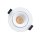 The Light LED-Deckeneinbaustrahler LB24 12W 4000K 1160lm WS R68 CRI90 IP44 36°