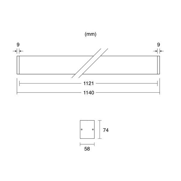 The Light Leuchtenkanal LB24 SLC Click 1200 BK CCT